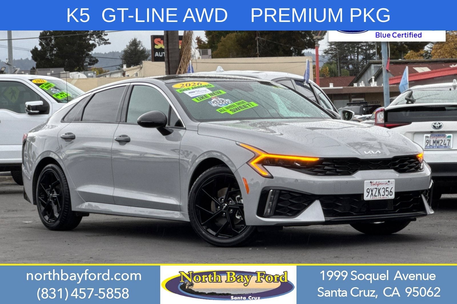 Used 2026 Kia K5 GT-Line w/ GT-Line Premium Package AWD/4WD 360° Tour