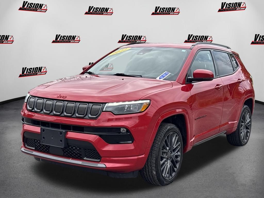Used 2022 Jeep Compass Limited w/ (RED) Package AWD/4WD 360° Tour