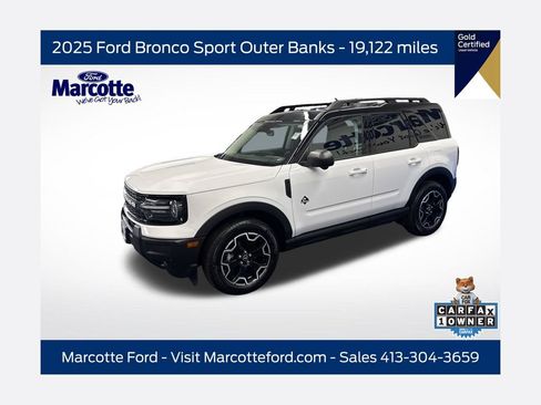 Certified 2025 Ford Bronco Sport Outer Banks w/ Outer Banks Tech Package+ AWD/4WD image 1