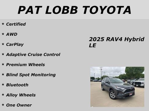 Used 2025 Toyota RAV4 LE image 16