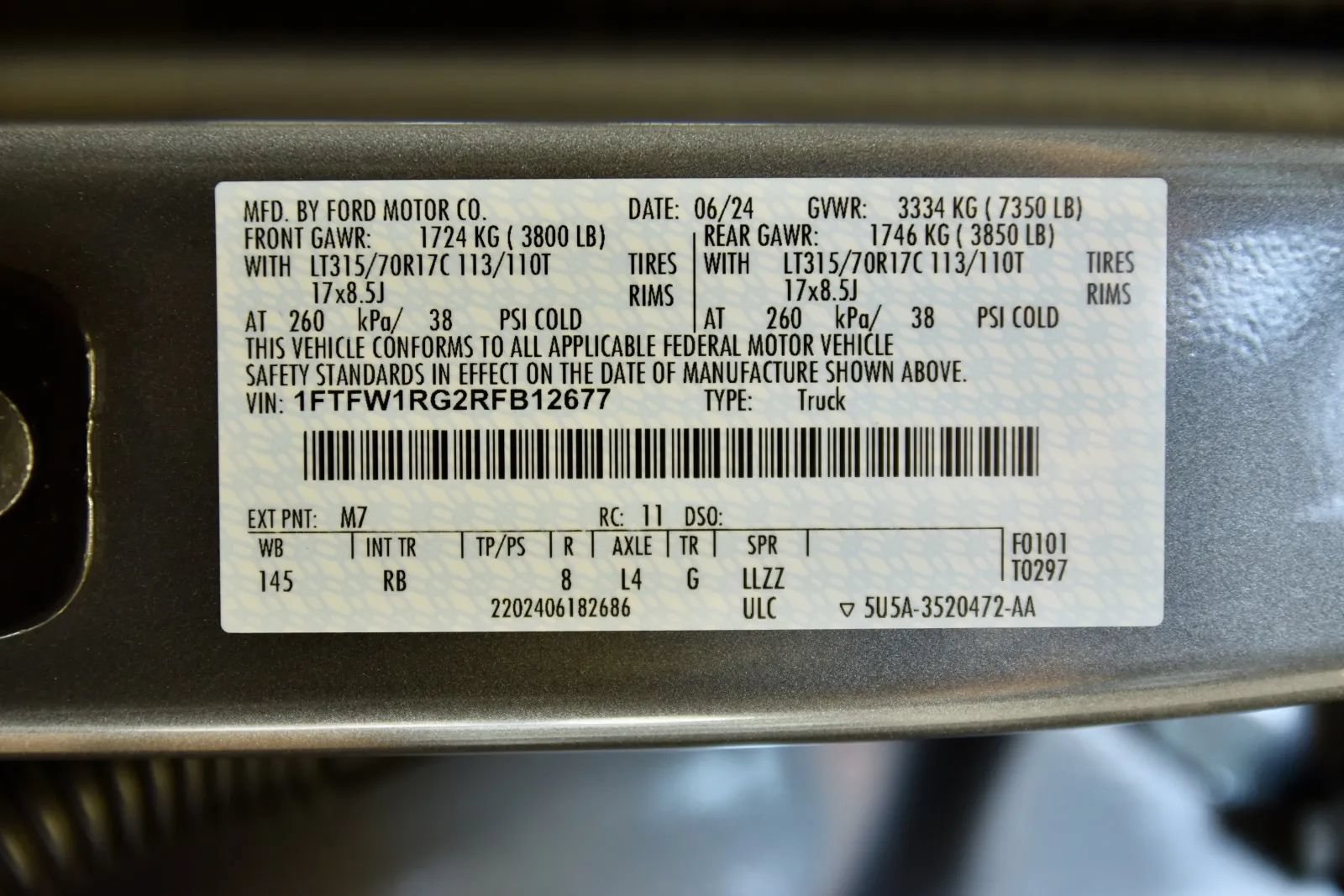 Used 2024 Ford F150 Raptor AWD/4WD image 36