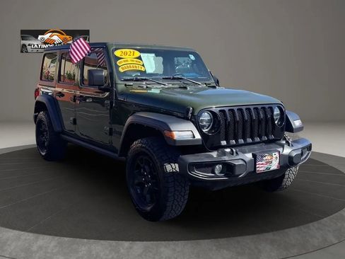 Used 2021 Jeep Wrangler Unlimited Sport image 1