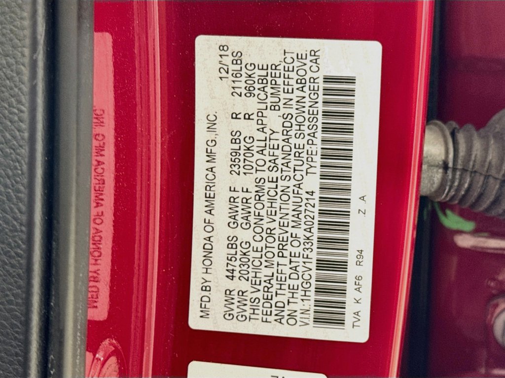 Used 2019 Honda Accord Sport image 36