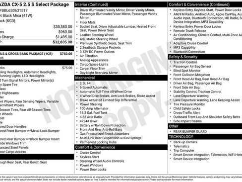Certified 2025 MAZDA CX-5 AWD 2.5 S image 25