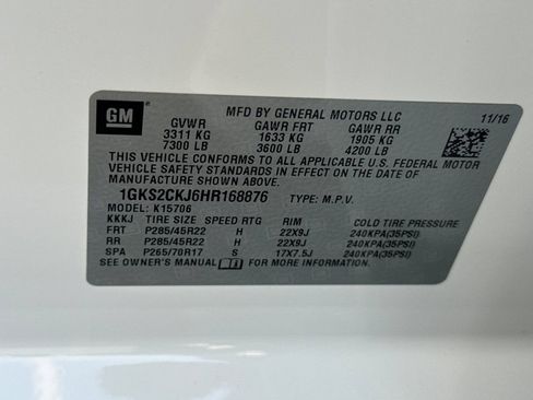 Used 2017 GMC Yukon Denali w/ Open Road Package AWD/4WD image 52