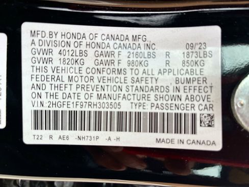 Used 2024 Honda Civic Touring image 23