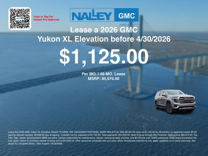 New 2026 GMC Yukon XL Elevation