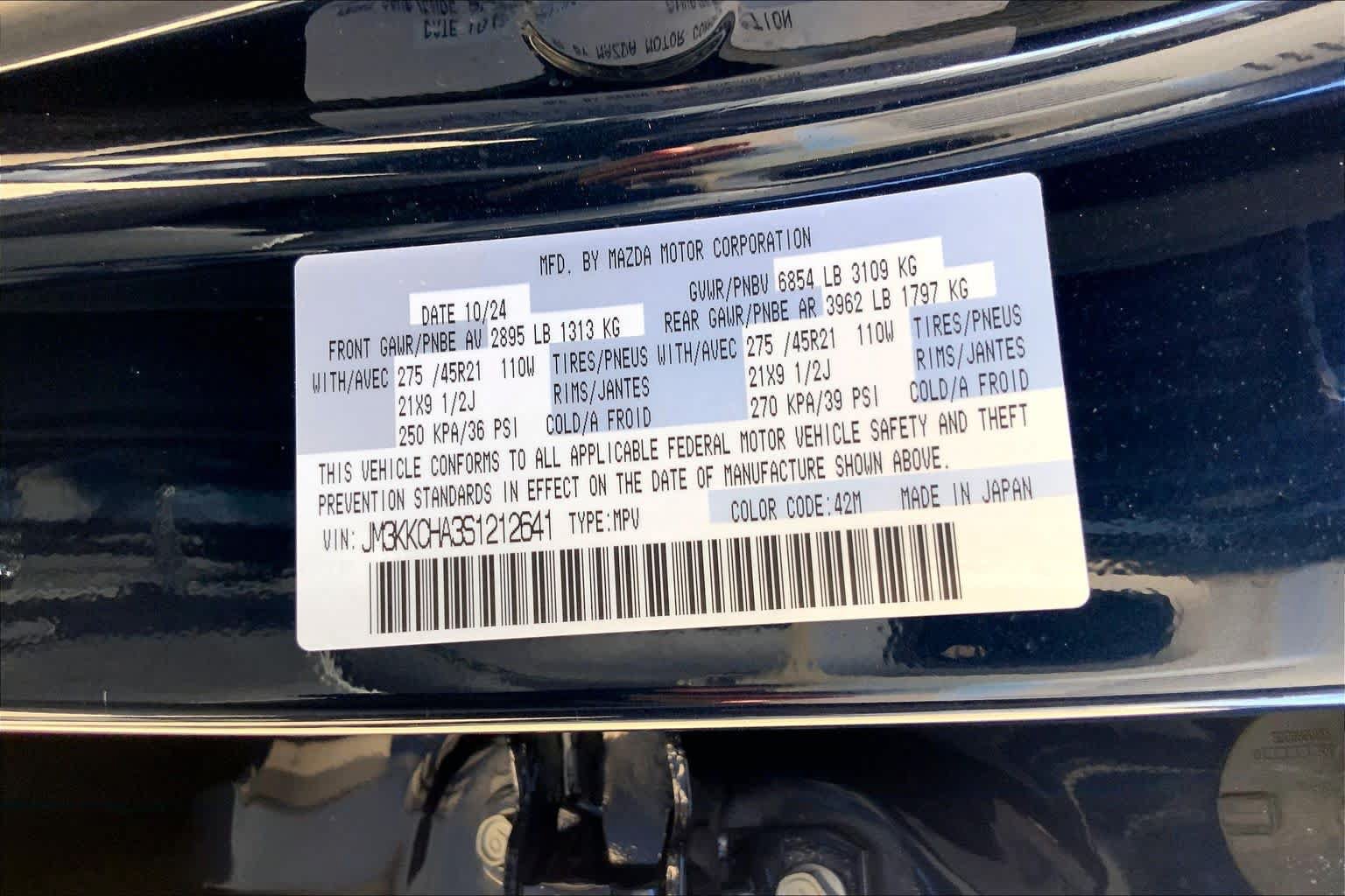 Used 2025 MAZDA CX-90 Plug-In Hybrid w/Premium Sport AWD/4WD image 32