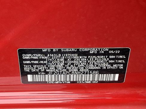 Used 2022 Subaru Crosstrek 2.0i Premium image 27