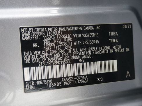 Used 2021 Toyota RAV4 XLE Premium FWD image 32