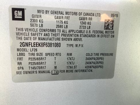 Used 2015 Chevrolet Equinox LS image 23