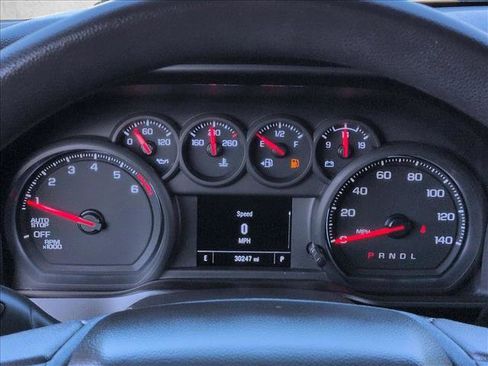Used 2025 Chevrolet Silverado 1500 Custom w/ LPO, Dark Essentials Package RWD image 15