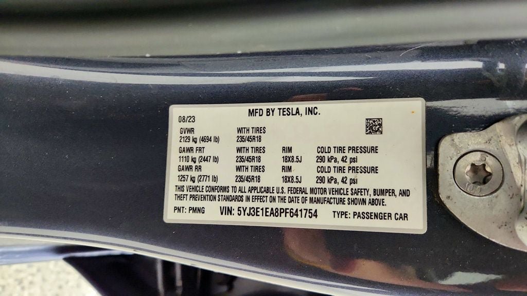 Used 2023 Tesla Model 3 Standard Range RWD image 24
