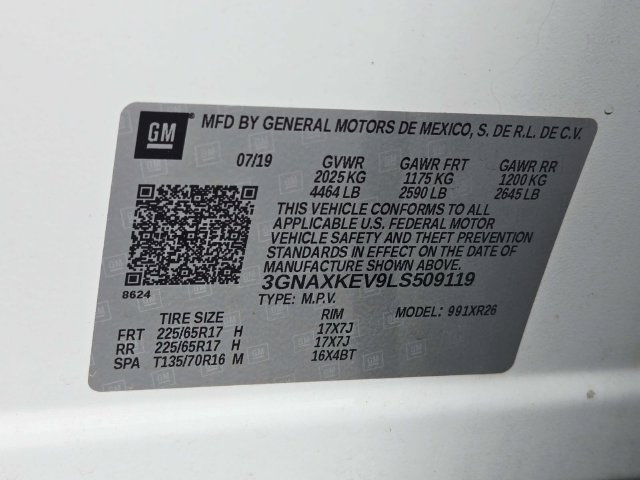 Used 2020 Chevrolet Equinox LT FWD image 20