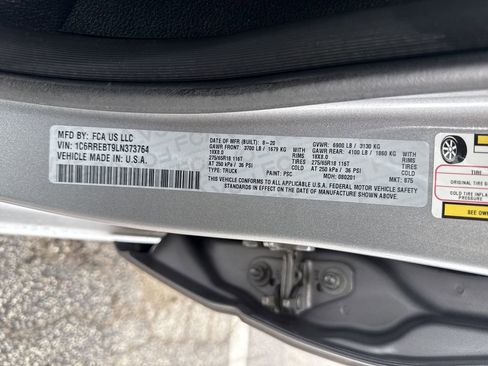 Used 2020 RAM 1500 Lone Star RWD image 28