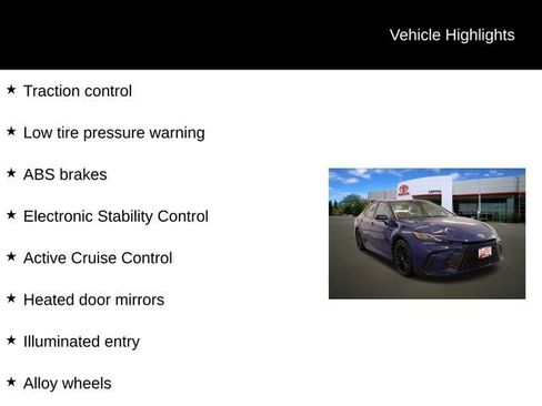 Used 2025 Toyota Camry SE image 3