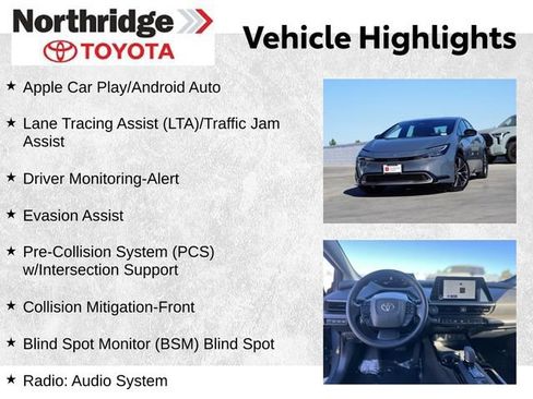Used 2026 Toyota Prius XLE FWD image 2