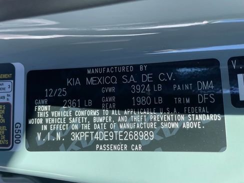 New 2026 Kia K4 LXS image 33