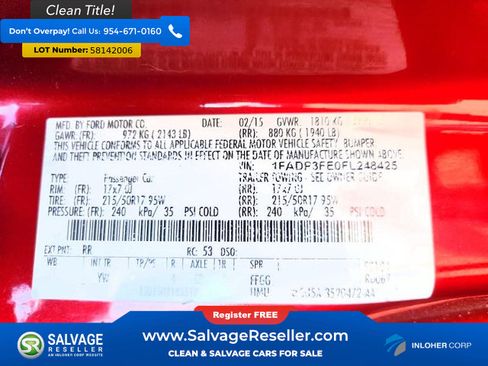 Used 2015 Ford Focus SE w/ SE Ecoboost Package FWD image 16