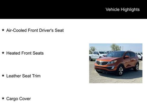 Used 2011 Kia Sportage EX w/ Premium Pkg w/Leather Seats image 5