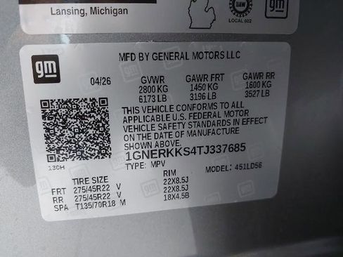 New 2026 Chevrolet Traverse High Country FWD image 34