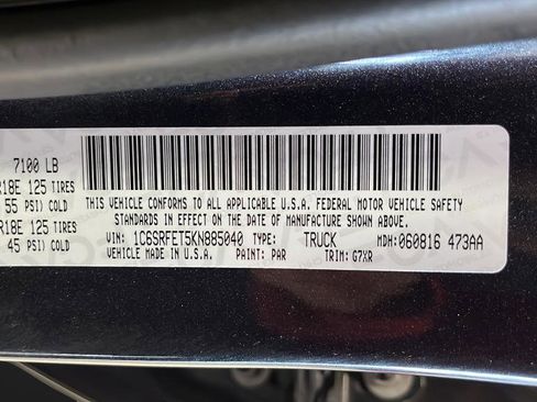 Used 2019 RAM 1500 Rebel AWD/4WD image 26