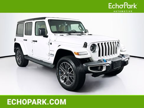 Used 2023 Jeep Wrangler Sahara w/ Cold Weather Group image 1