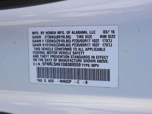 Used 2016 Honda Odyssey EX-L image 21