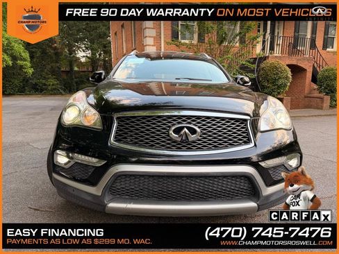 Used 2017 INFINITI QX50 AWD w/ Deluxe Touring Package image 5