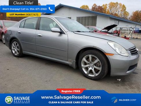 Used 2006 INFINITI G35 Sedan 4 Door w/ (P03) Premium Pkg C image 5