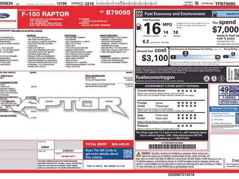 New 2026 Ford F150 Raptor AWD/4WD image 4