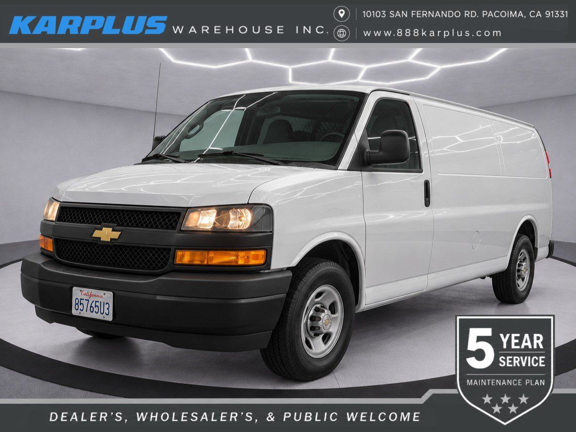 Used 2023 Chevrolet Express 2500 Extended w/ Driver Convenience Package RWD image 1