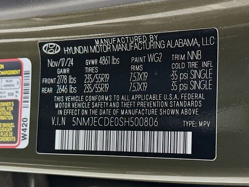 Used 2025 Hyundai Tucson Limited AWD/4WD image 32