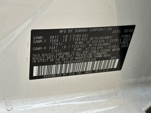 Certified 2025 Subaru Crosstrek 2.5i Wilderness w/ Wilderness Package image 28