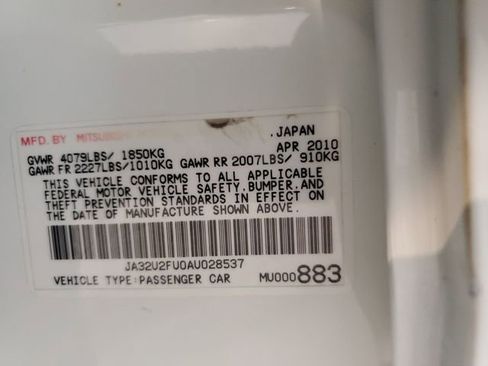 Used 2010 Mitsubishi Lancer ES FWD image 32