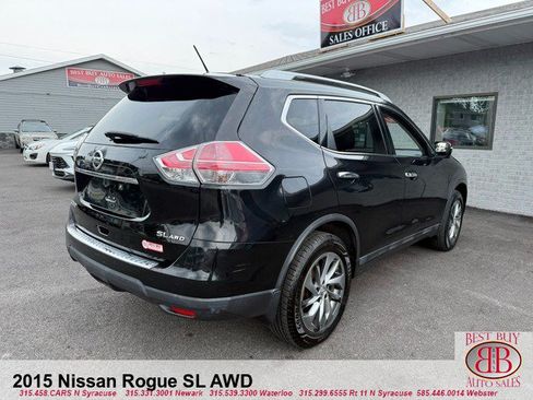 Used 2015 Nissan Rogue SL w/ SL Premium Package AWD/4WD image 3