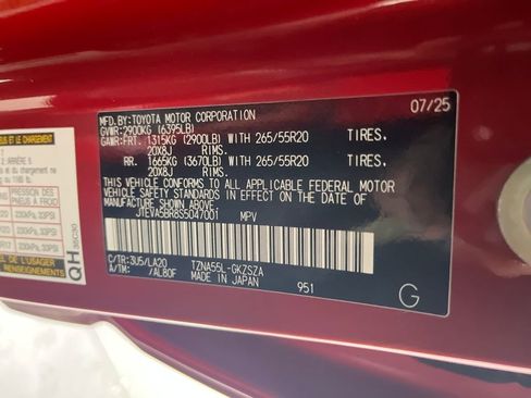 Used 2025 Toyota 4Runner Limited image 78