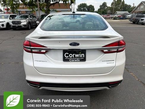 Used 2017 Ford Fusion Titanium FWD image 6