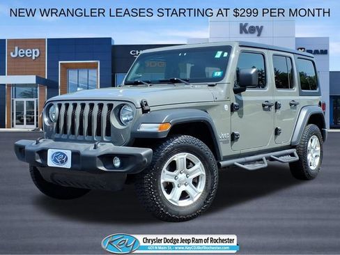 Used 2018 Jeep Wrangler Unlimited Sport S AWD/4WD image 1