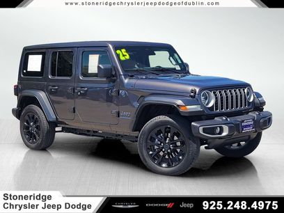 Used 2025 Jeep Wrangler Unlimited Sahara w/ Safety Group