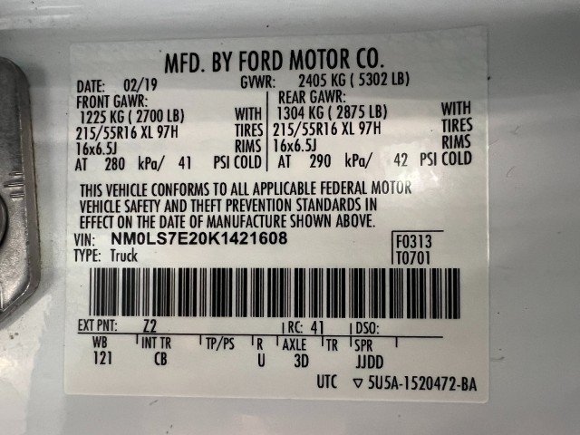 Used 2019 Ford Transit Connect XL FWD image 17