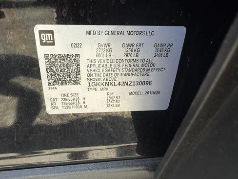 Used 2022 GMC Acadia SLE FWD image 33