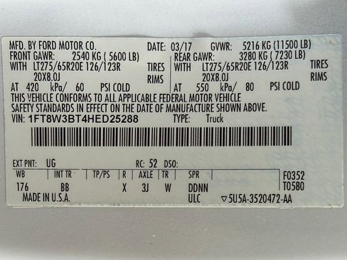 Used 2017 Ford F350 Platinum image 14