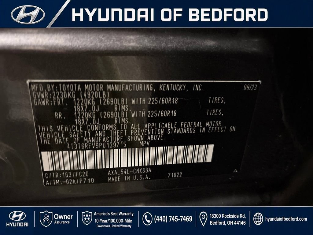 Used 2023 Toyota RAV4 SE w/ Convenience Package AWD/4WD image 16