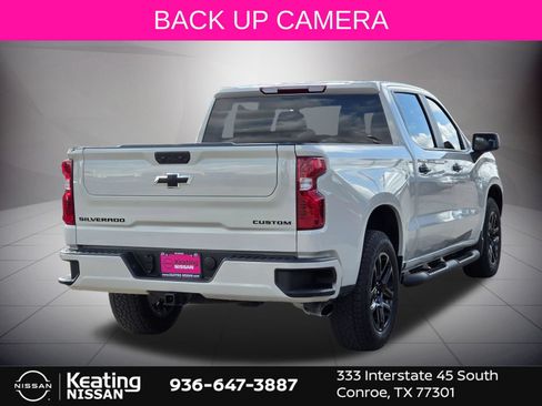 Used 2026 Chevrolet Silverado 1500 Custom w/ Turbomax Blackout Package RWD image 8