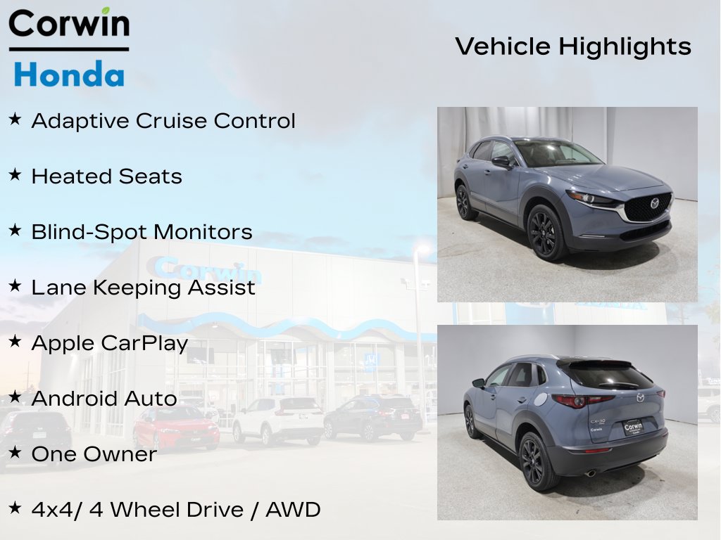 Used 2025 MAZDA CX-30 AWD 2.5 S w/ Preferred Package image 11