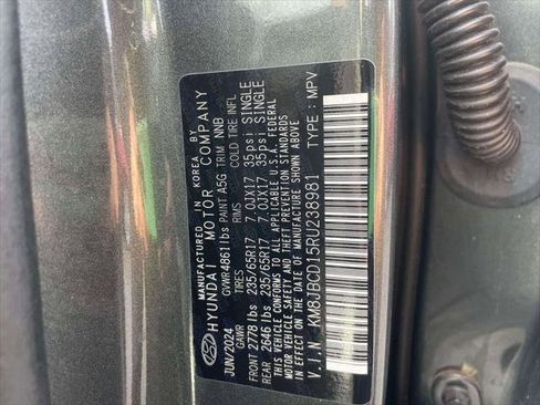 Used 2024 Hyundai Tucson Blue image 18