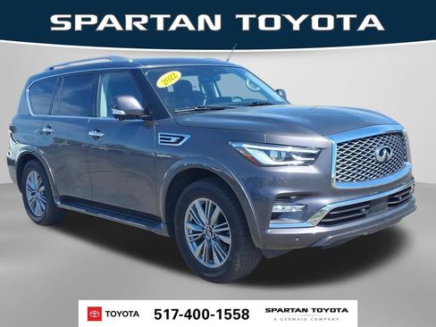 Used 2022 INFINITI QX80 Luxe w/ Cargo Package RWD image 4