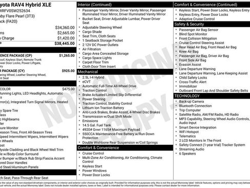 Certified 2025 Toyota RAV4 XLE w/ Convenience Package AWD/4WD image 31