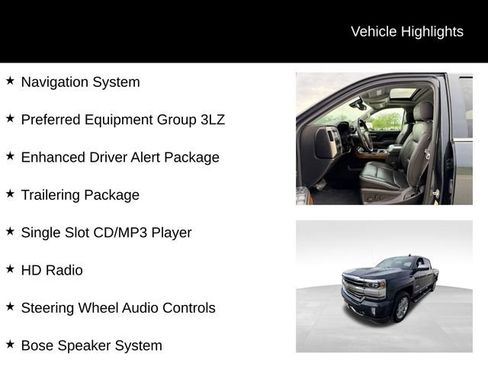 Certified 2018 Chevrolet Silverado 1500 High Country AWD/4WD image 11